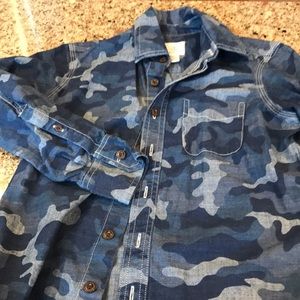 Lands end button down